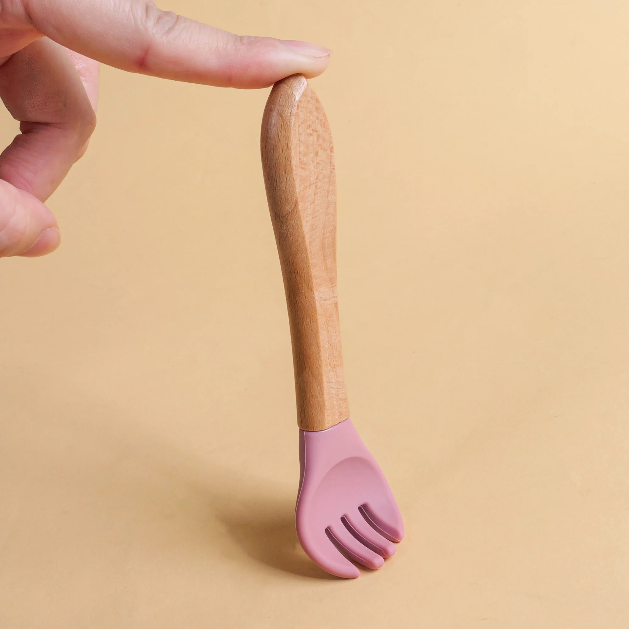 2pcs Silicone Fork & Spoon
