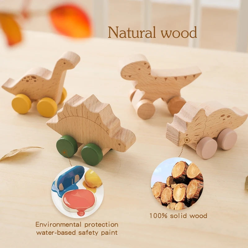 Wooden Dinosaur Toys